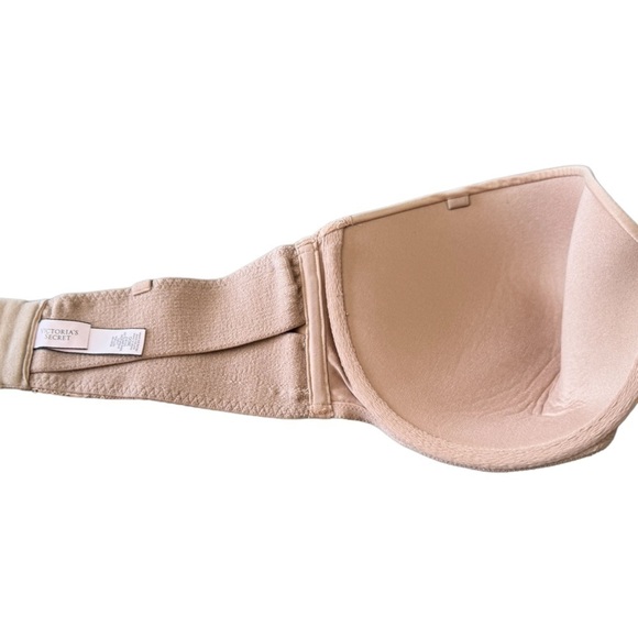 Victoria's Secret Strapless Nude Bra 38DD - Picture 4 of 5
